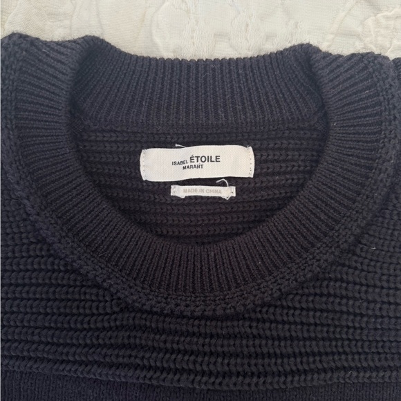 Isabel Marant Black Tycia Ribbed Sweater - Picture 3 of 7